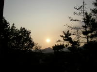 近所の夕日_その2