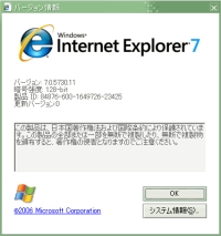 ついにIE7(日本語版)がやってきた!