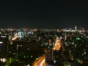 08/14 - 文京シビックセンターの展望台より