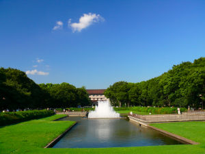 上野の噴水